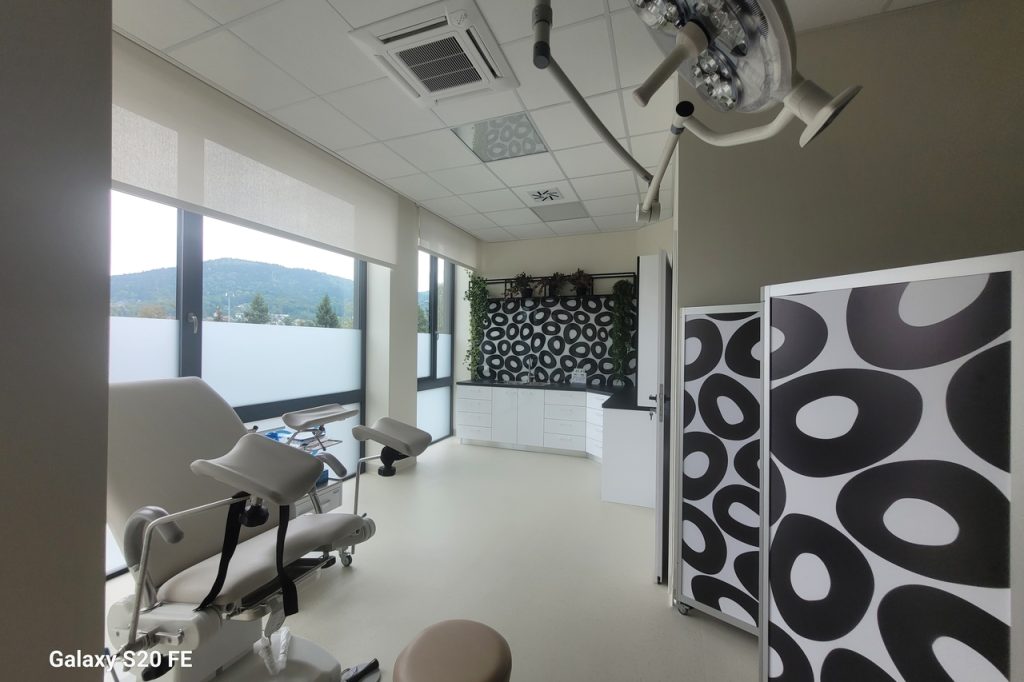 Projekt wnętrza Holisic clinic