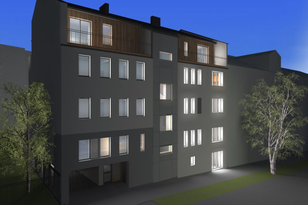 Projekt budynku mieszkalnego